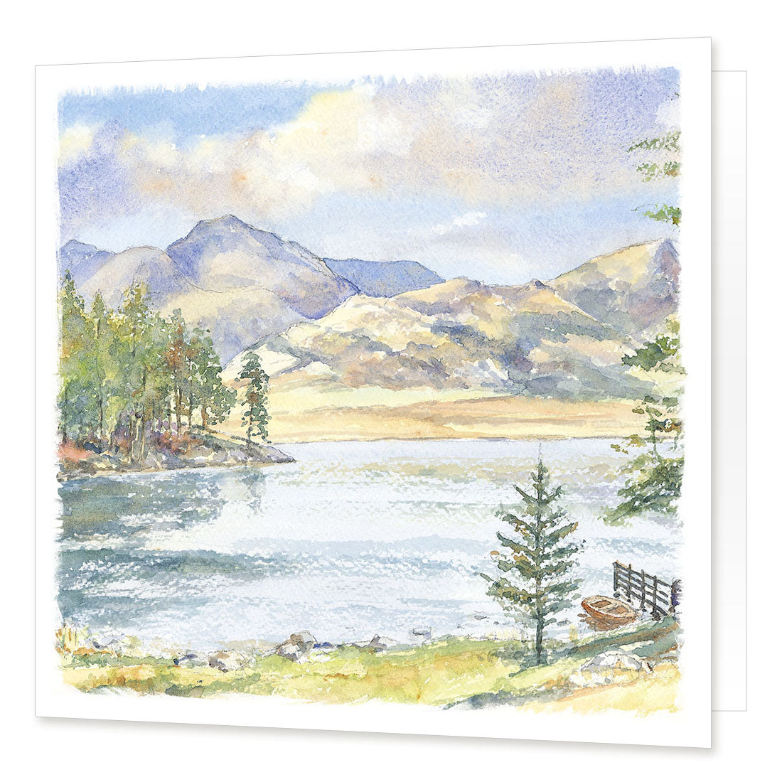 Blea Tarn greetings card | Great Stuff from Cardtoons