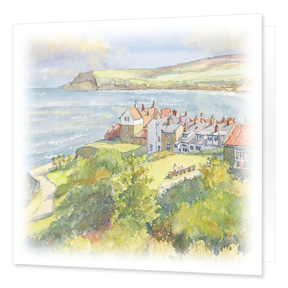 Robin Hood's Bay greetings card | Great Stuff from Cardtoons