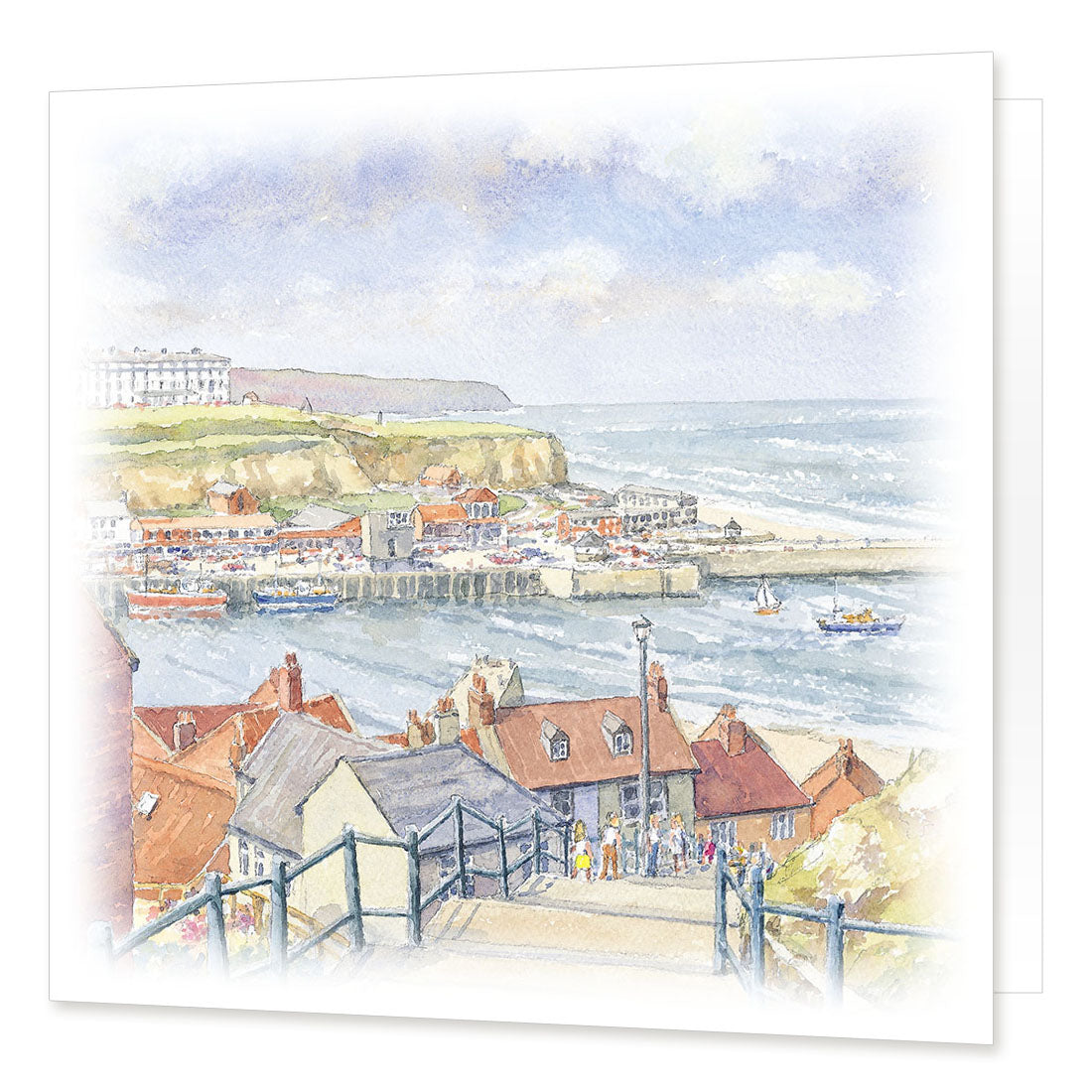 Whitby greetings card | Great Stuff from Cardtoons