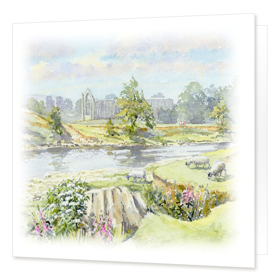 Bolton Priory greetings card | Great Stuff from Cardtoons