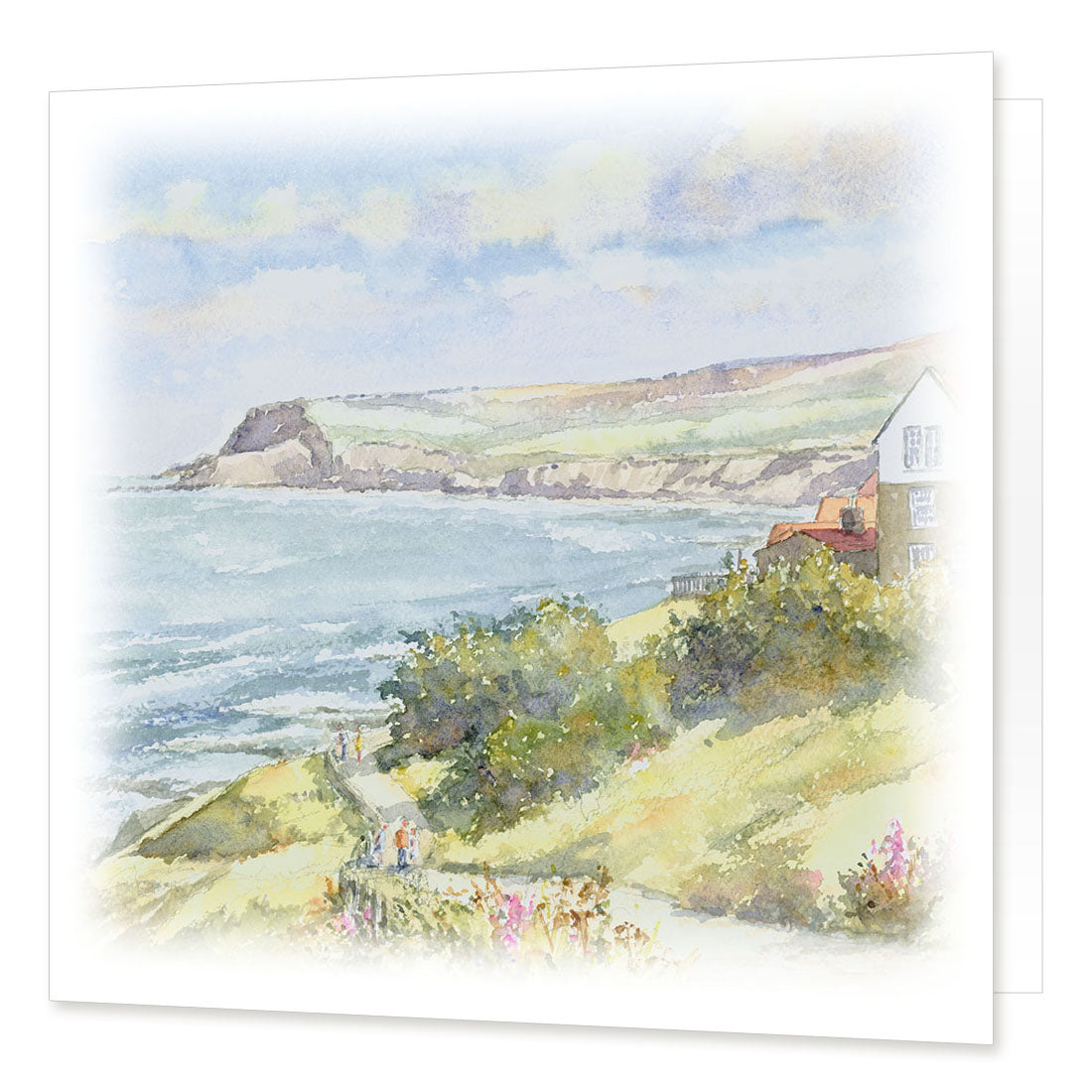 Robin Hood's Bay greetings card | Great Stuff from Cardtoons