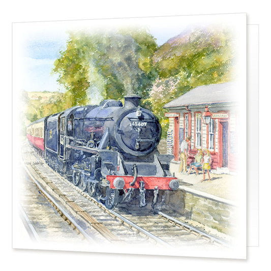 Goathland Station greetings card | Great Stuff from Cardtoons