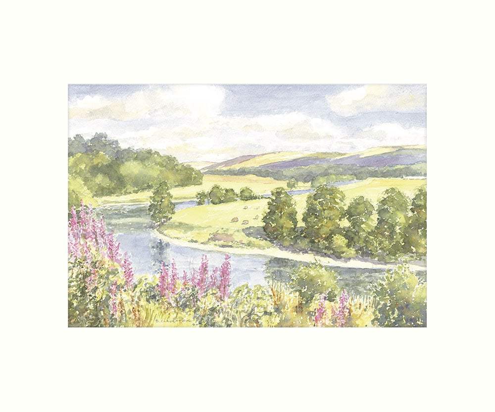 Ruskin's View, Kirkby Lonsdale art print - Great Stuff from Cardtoons