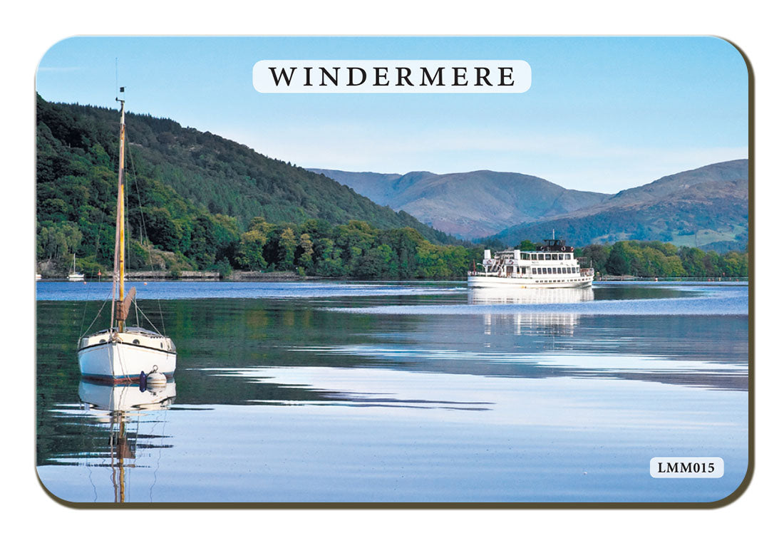 Windermere fridge magnet by Cardtoons Publications