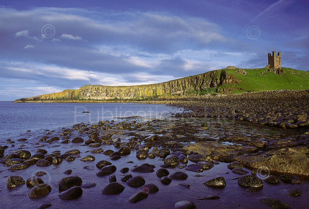 Dunstanburgh Castle postcard | Great Stuff from Cardtoons