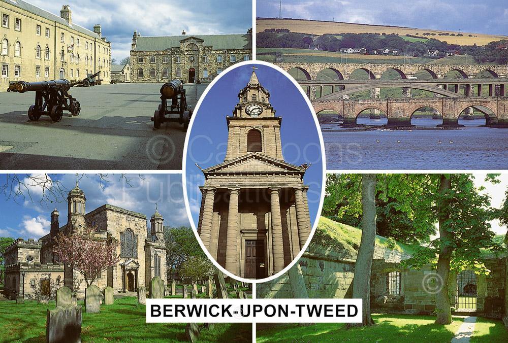 Berwick-upon-Tweed postcard | Great Stuff from Cardtoons
