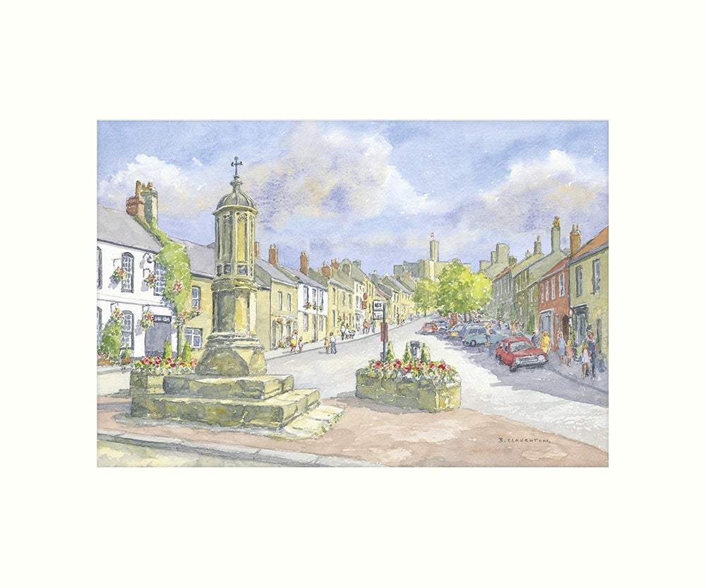 Warkworth art print - Great Stuff from Cardtoons