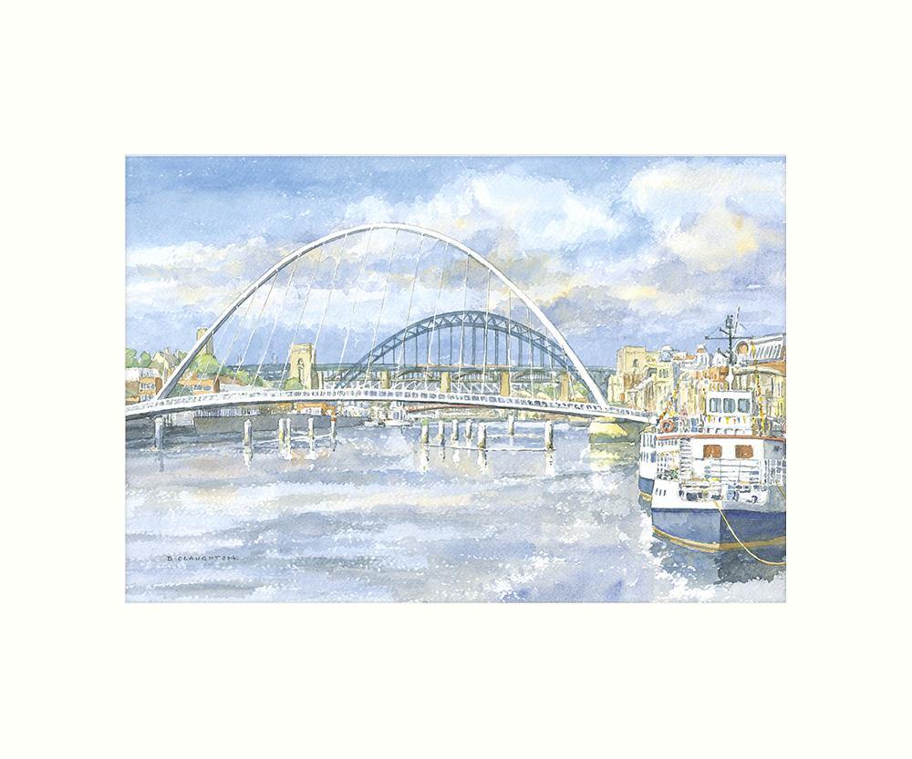 Gateshead art print | Great Stuff from Cardtoons