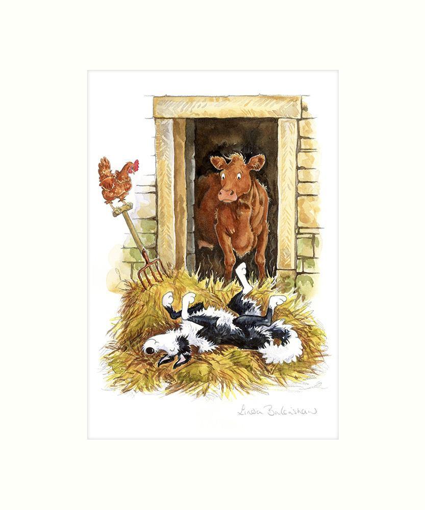 "It's A Dogs Life" Art Print | Great Stuff from Cardtoons