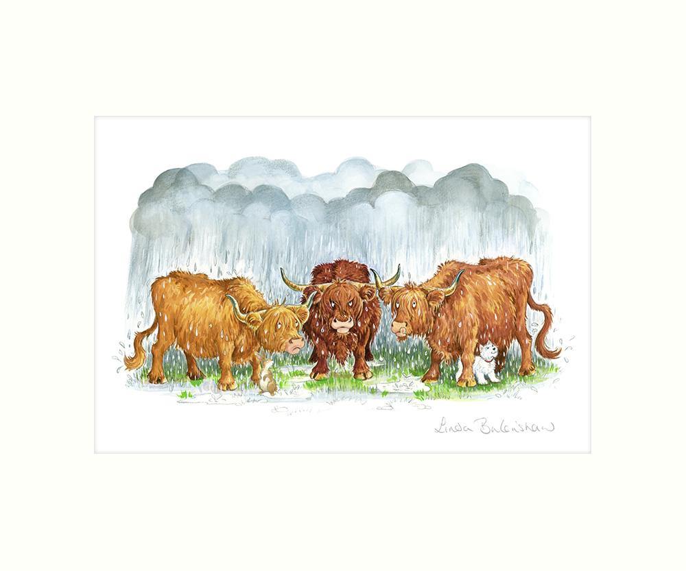 "Taking Cover" Art Print | Great Stuff from Cardtoons
