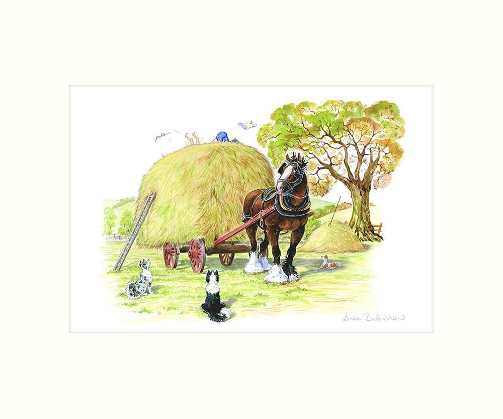 "Making Hay" Art Print | Great Stuff from Cardtoons