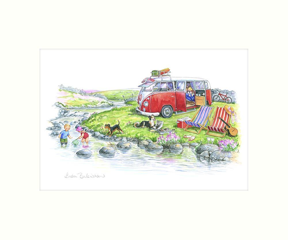 "Lazy Days" Art Print | Great Stuff from Cardtoons