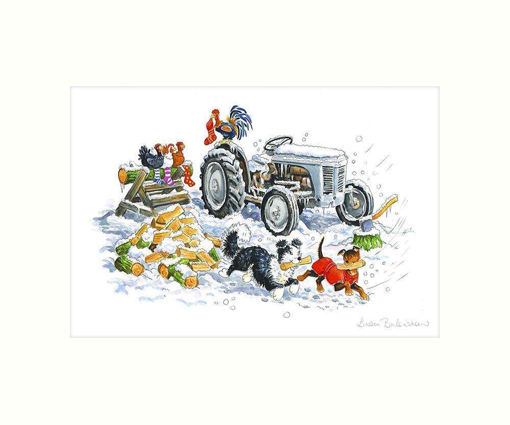 "Chopping Trip" Art Print | Great Stuff from Cardtoons
