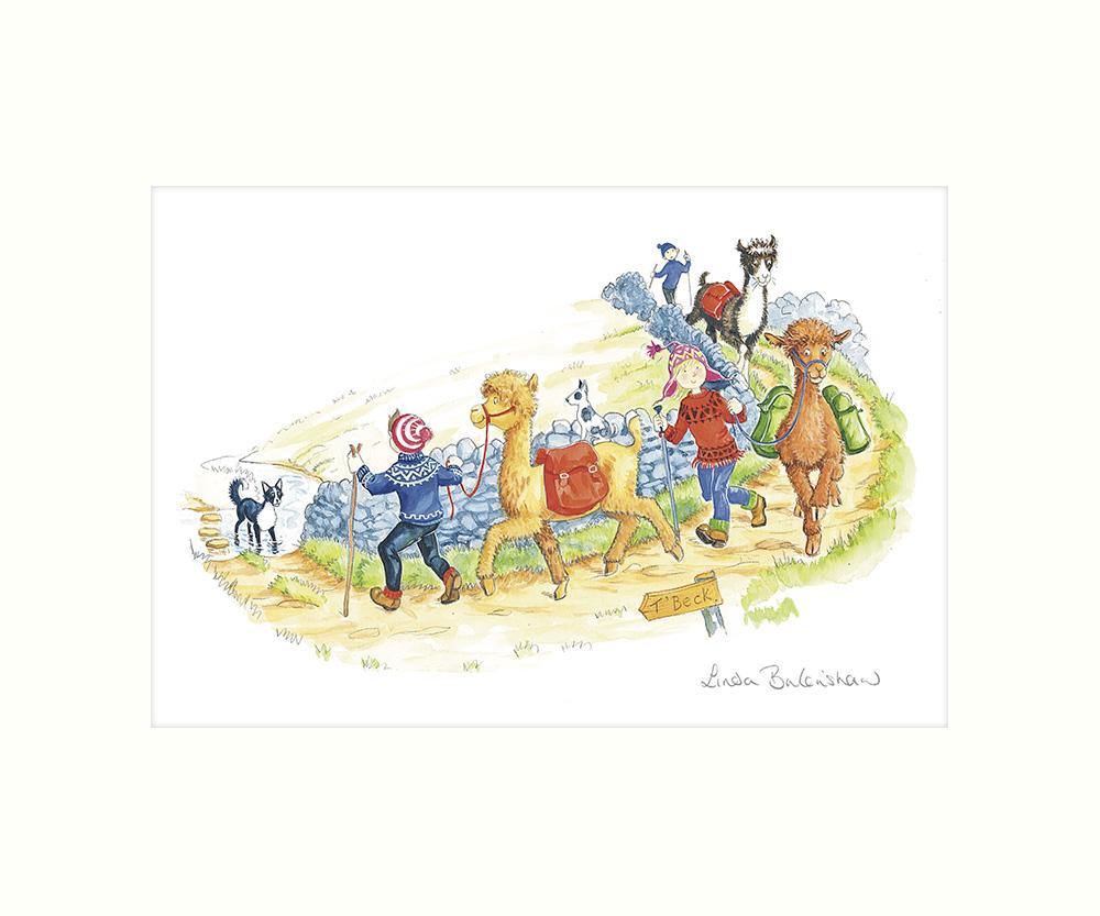 "Trek T'Beck" Art Print | Great Stuff from Cardtoons
