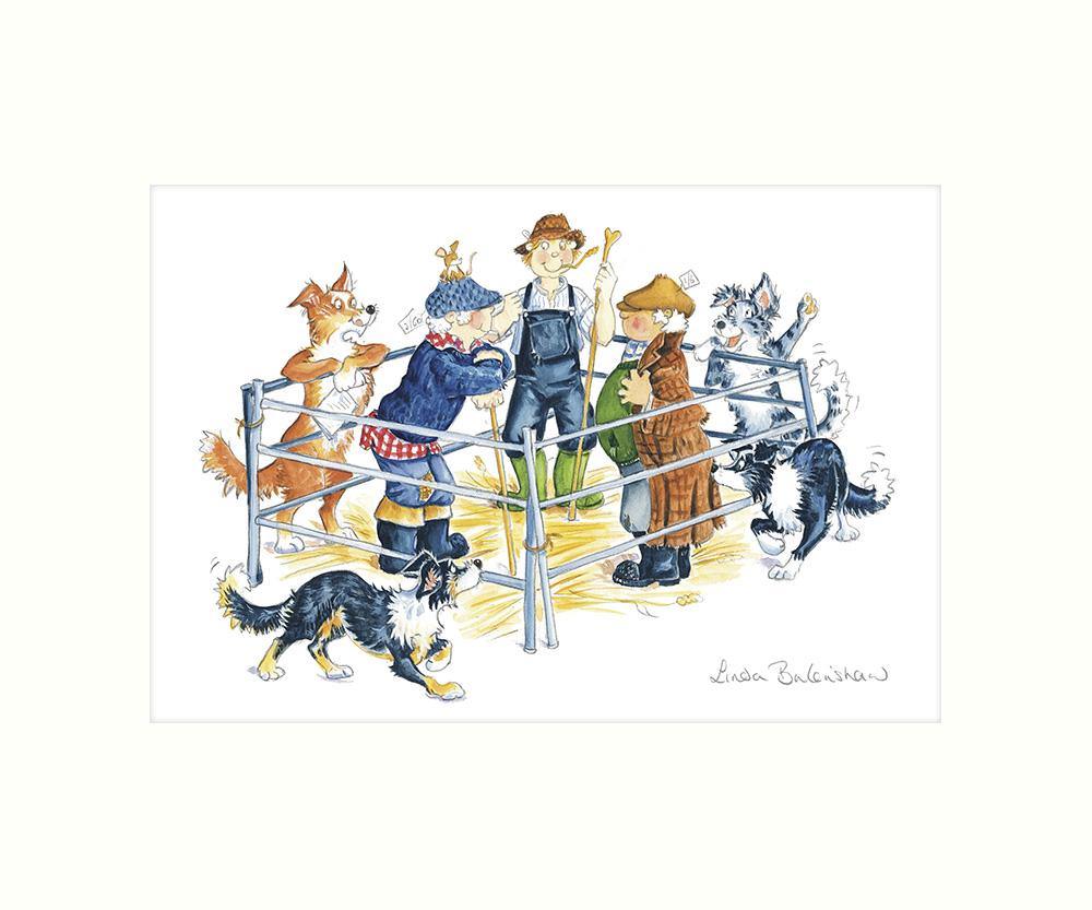 "Farmer's Market" Art Print | Great Stuff from Cardtoons