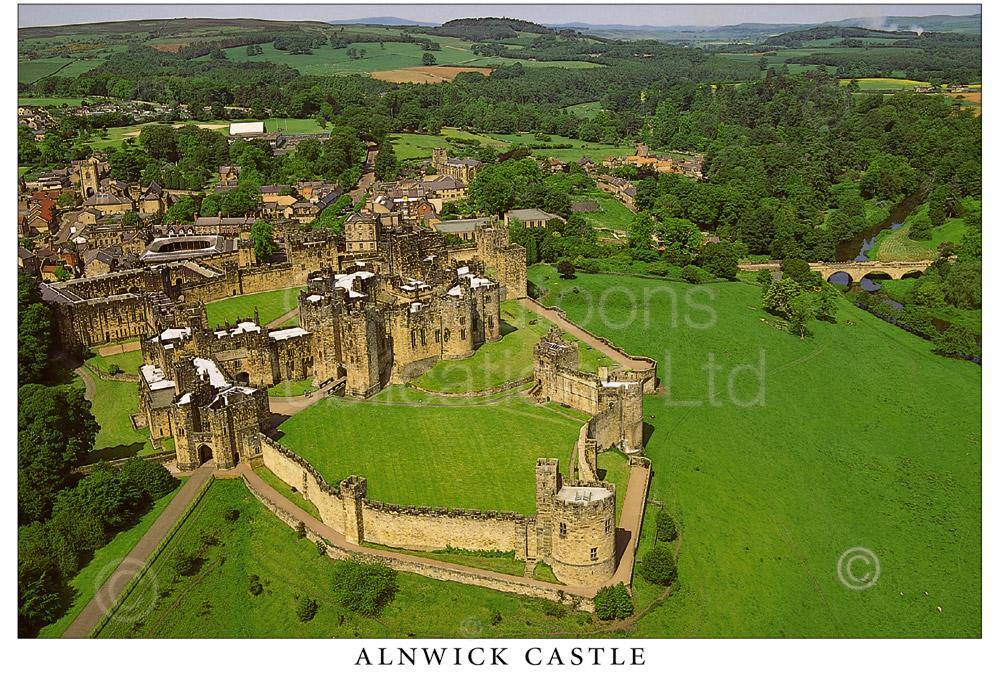 Alnwick Castle Postcard | Great Stuff from Cardtoons
