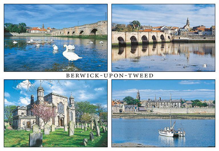 Berwick upon Tweed postcard | Great Stuff from Cardtoons
