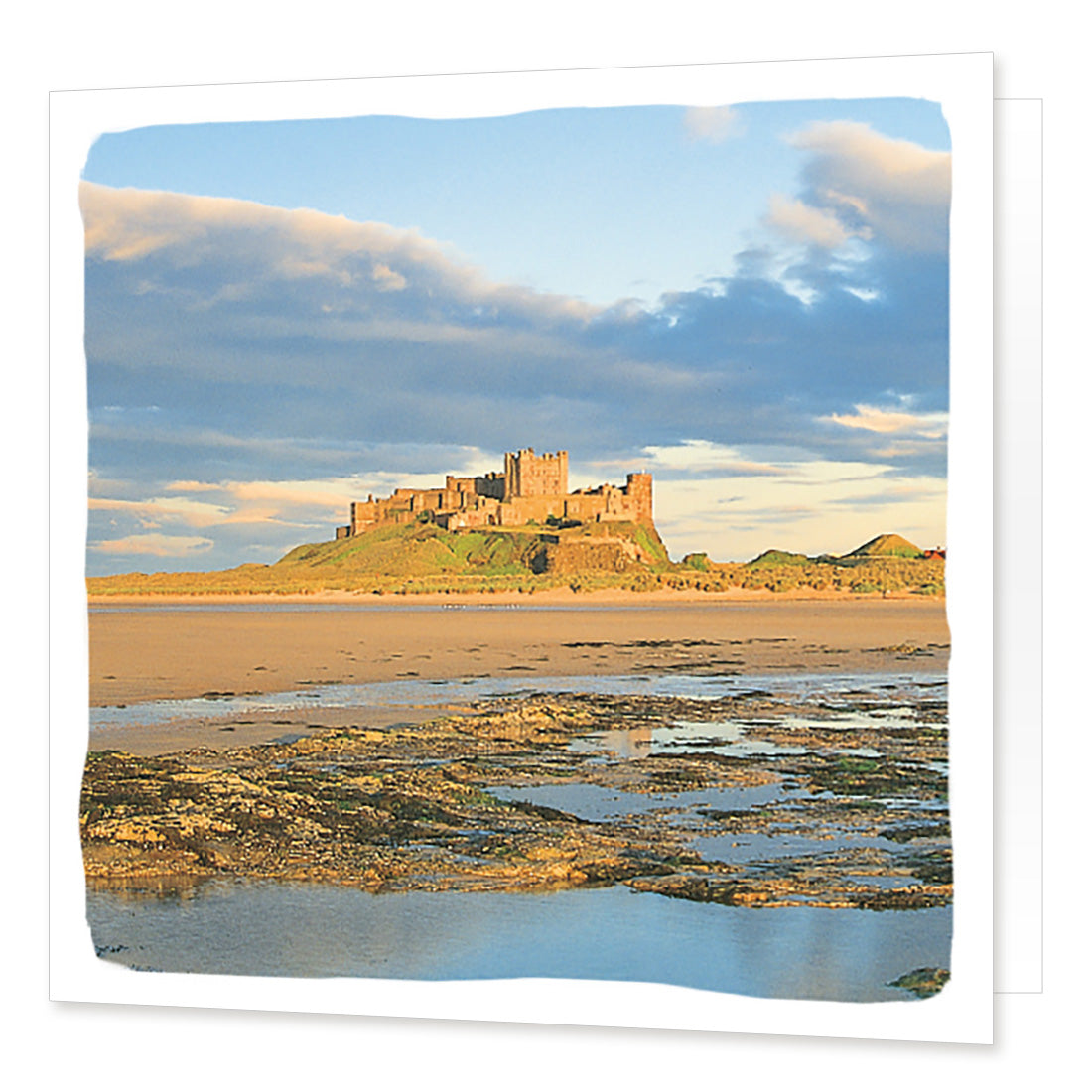 Bamburgh Castle Greetings Card