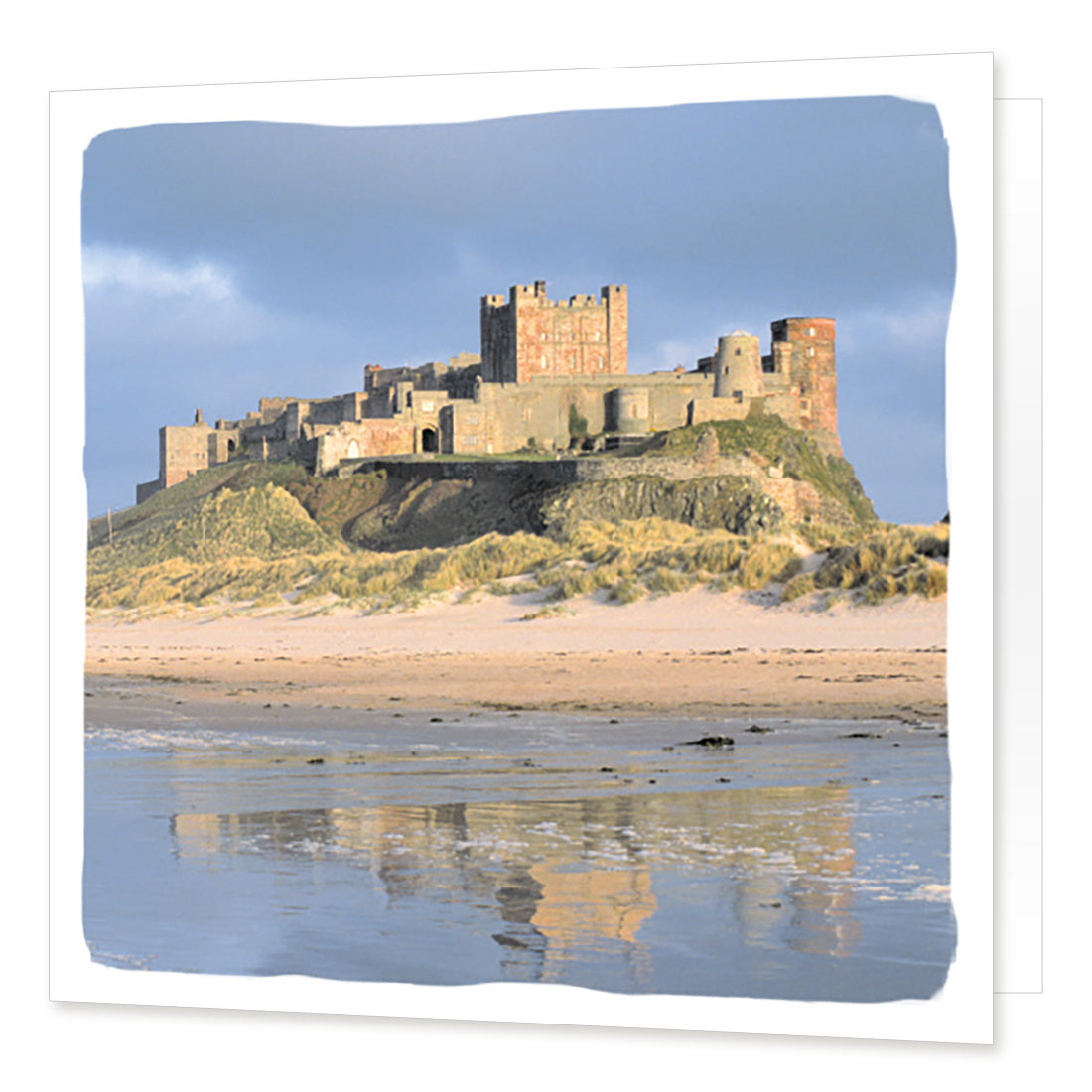 Bamburgh Castle Greetings Card