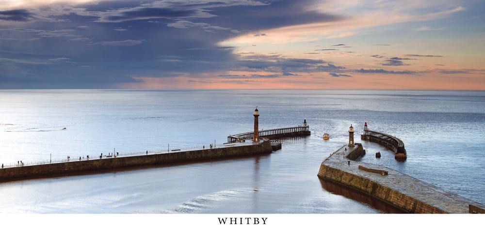 Whitby Harbour postcard | Great Stuff from Cardtoons