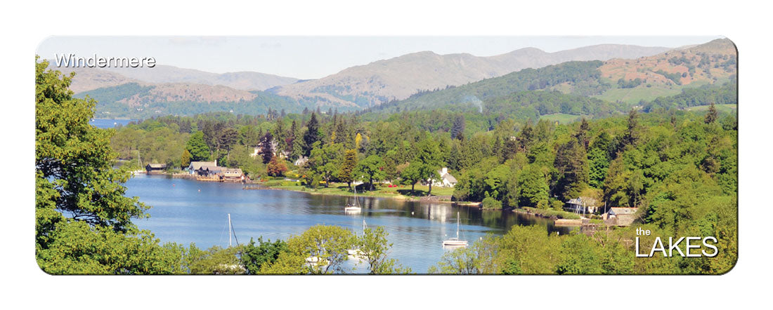 Windermere panoramic fridge magnet | Great Stuff from Cardtoons