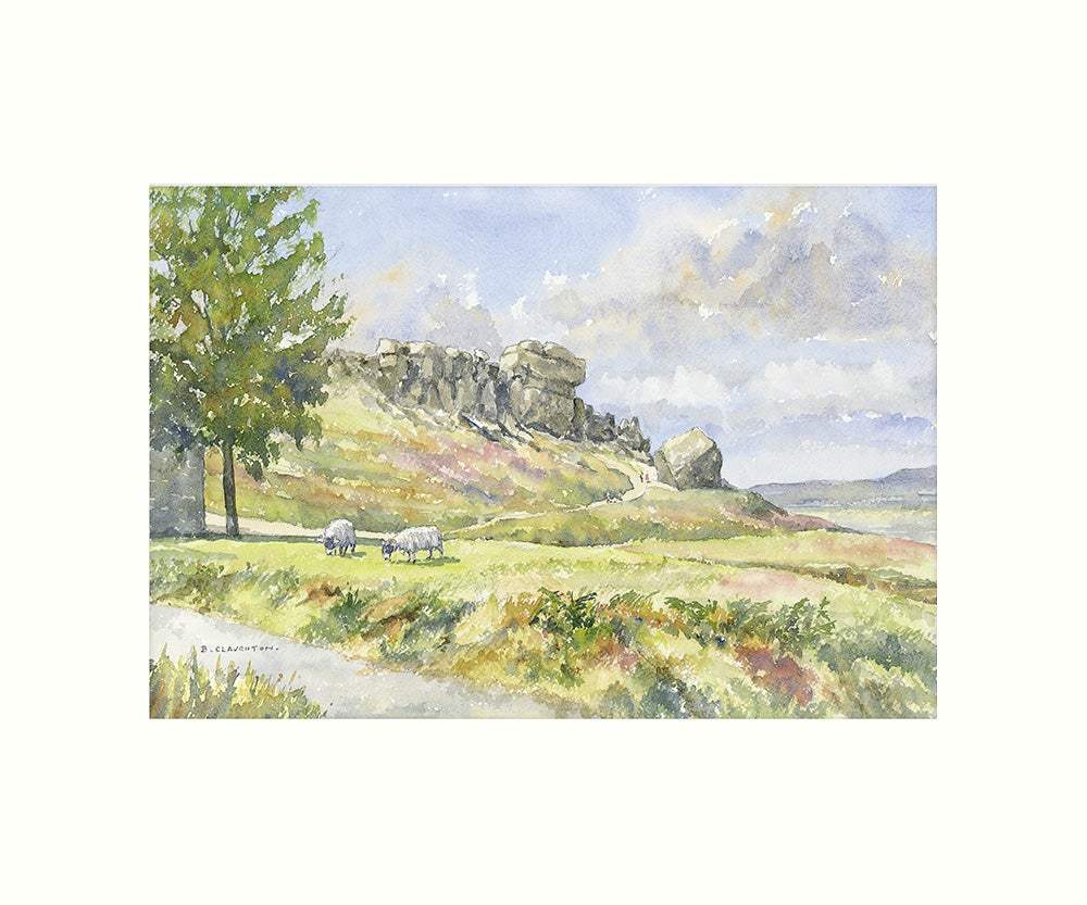 Ilkley Moor art print - Great Stuff from Cardtoons