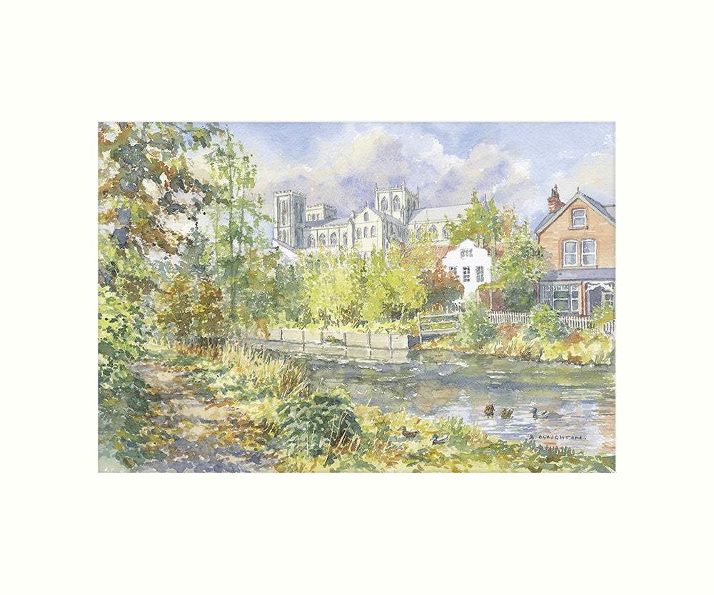 Ripon Cathedral art print - Great Stuff from Cardtoons