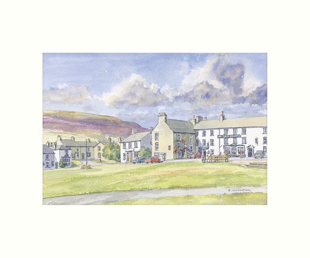 Reeth art print - Great Stuff from Cardtoons