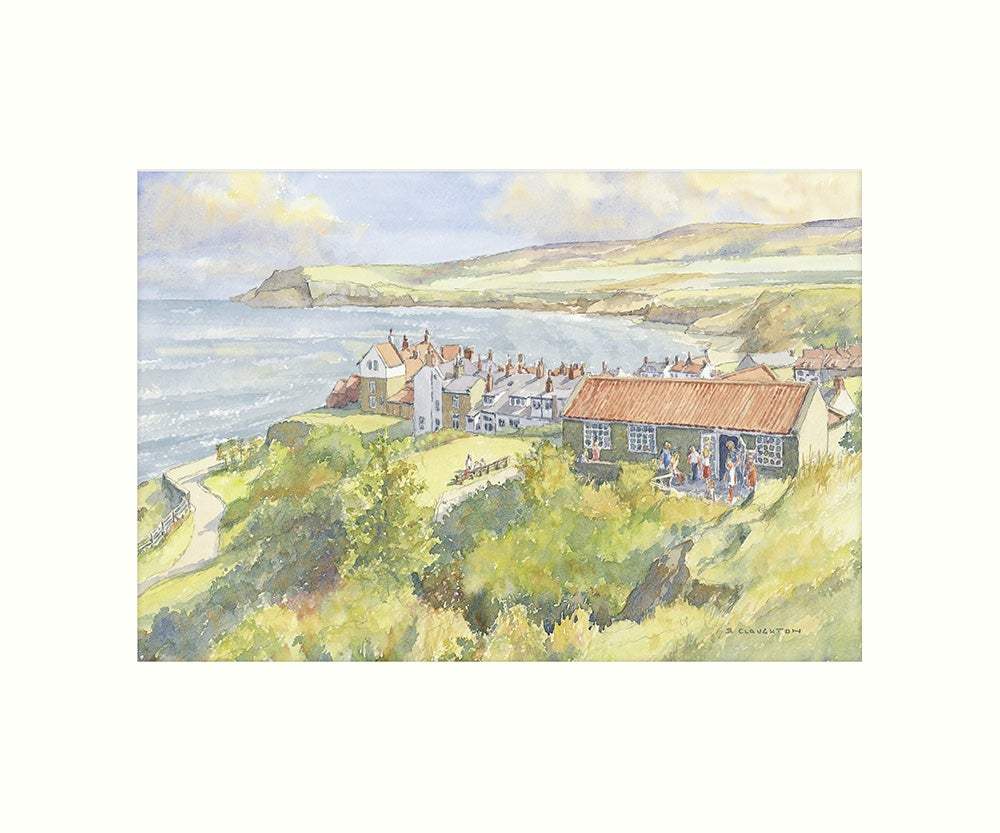 Robin Hood's Bay art print - Great Stuff from Cardtoons