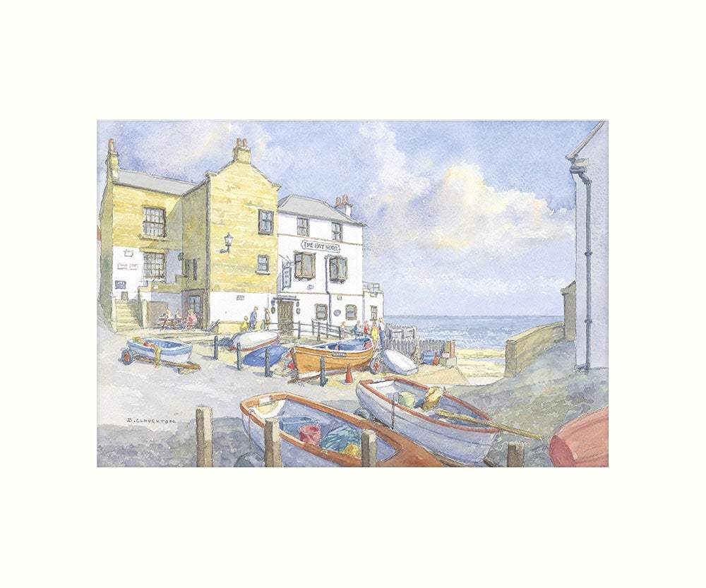 Robin Hood's Bay art print - Great Stuff from Cardtoons
