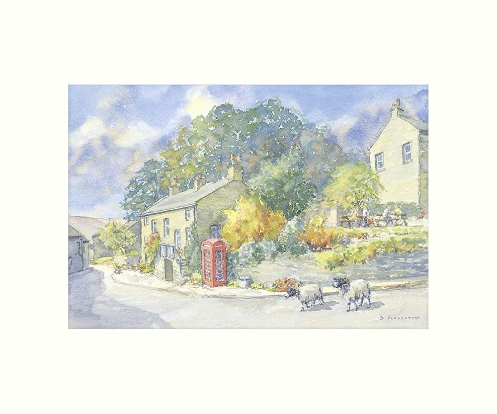 Middlesmoor art print - Great Stuff from Cardtoons