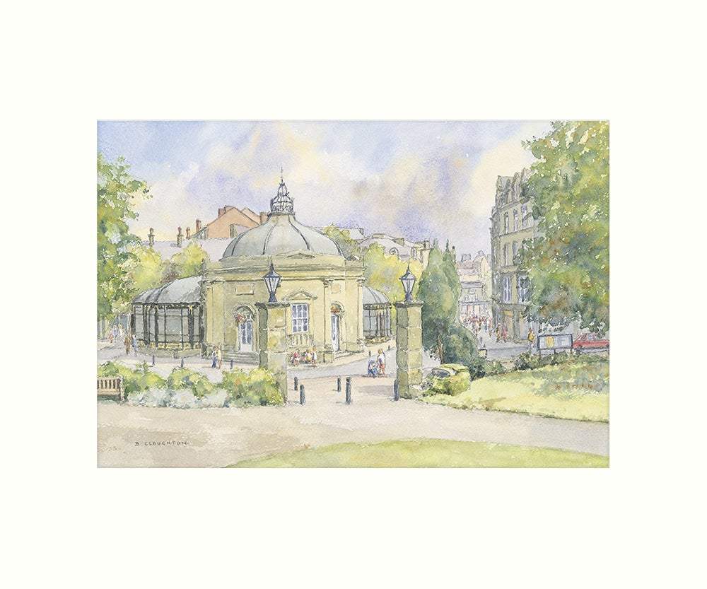 Royal Pump Rooms, Harrogate art print - Great Stuff from Cardtoons