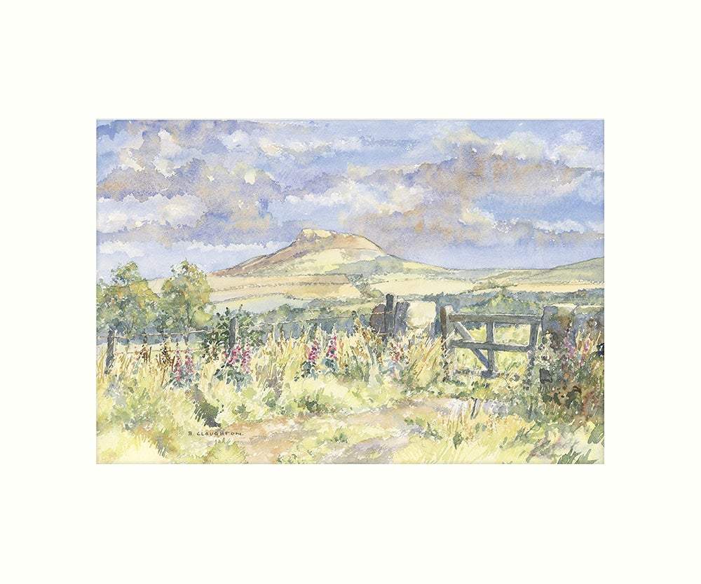 Roseberry Topping art print - Great Stuff from Cardtoons