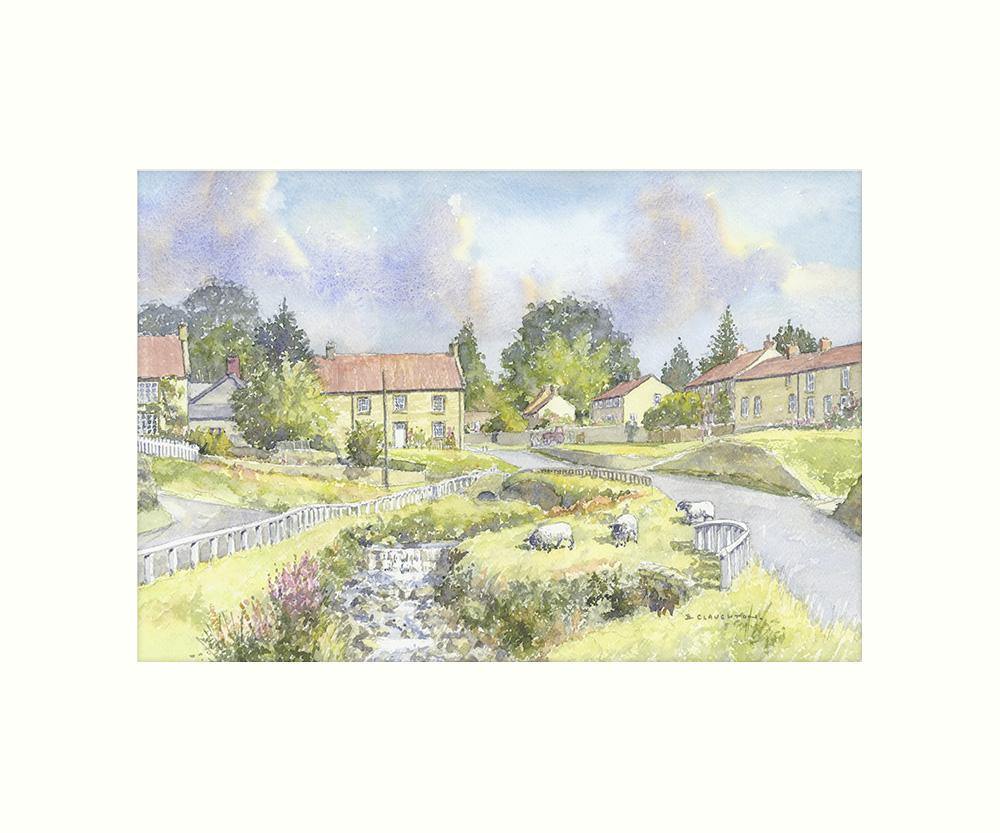 Hutton-le-Hole art print | Great Stuff from Cardtoons