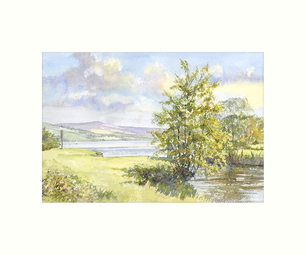 Semer Water art print - Great Stuff from Cardtoons