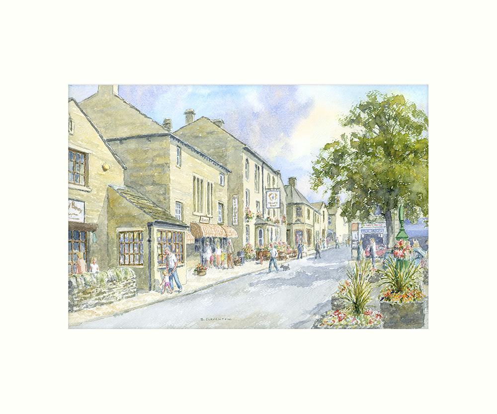 Grassington art print | Great Stuff from Cardtoons