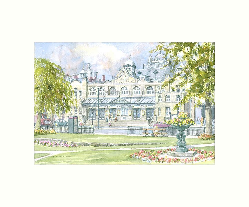Royal Hall, Harrogate art print - Great Stuff from Cardtoons