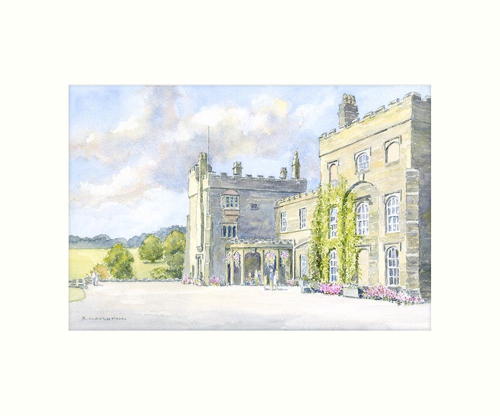 Ripley Castle art print - Great Stuff from Cardtoons
