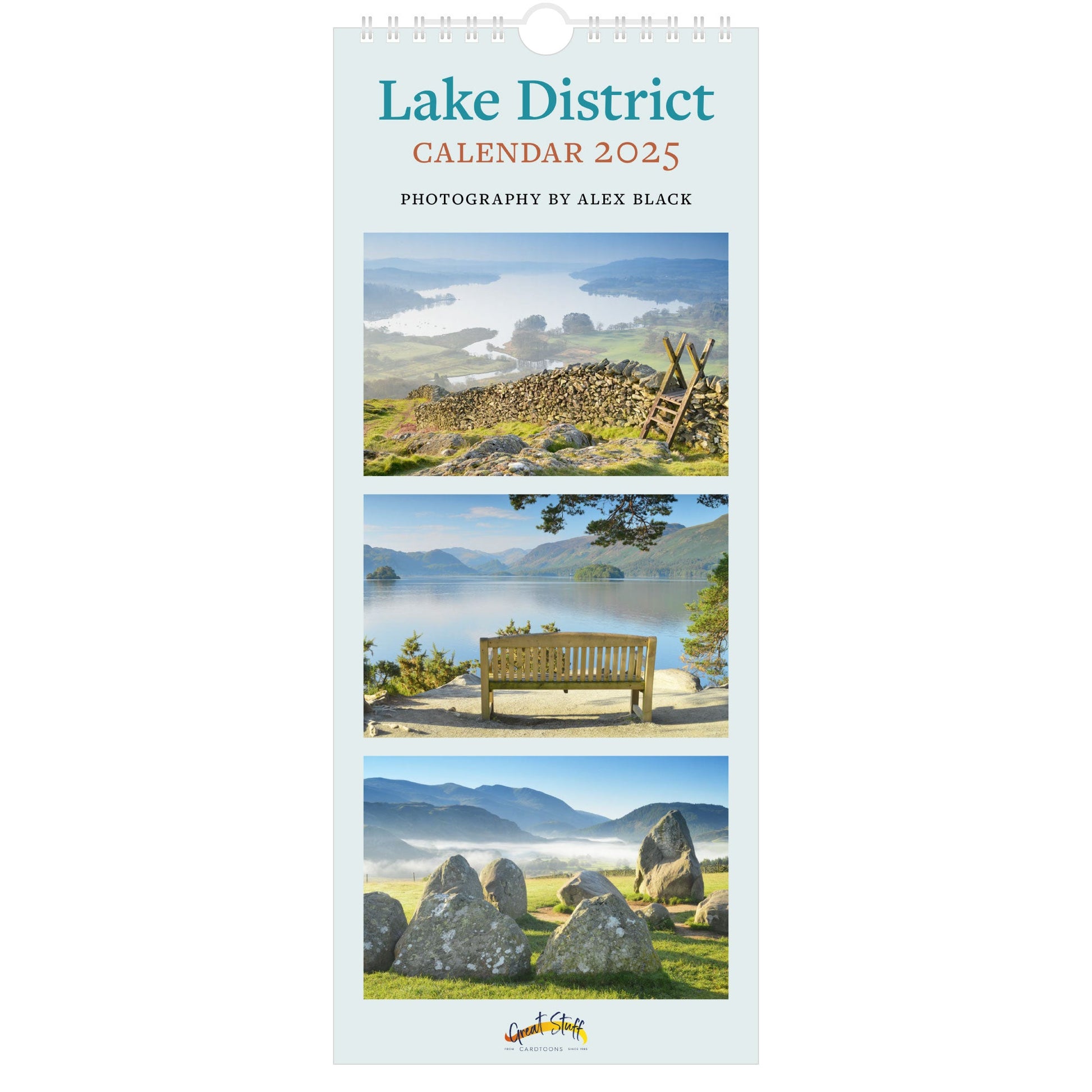 2025 Lake District Slimline Calendar ,  Cover