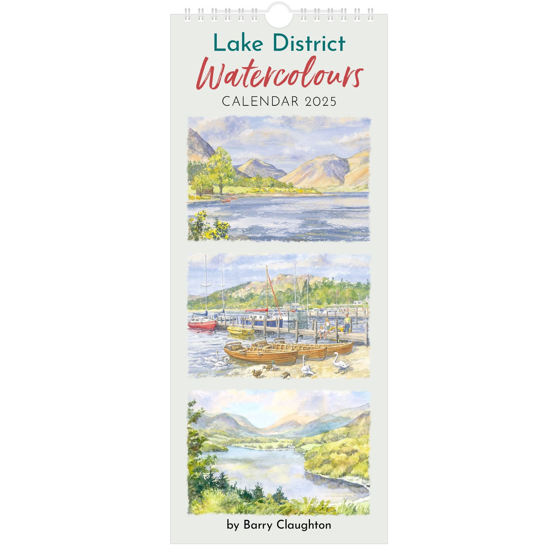 2025 Lake District Watercolours Calendar ,  Cover