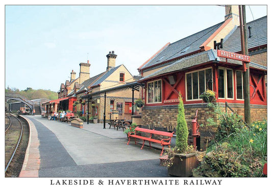 Lakeside & Haverthwaite Railway postcard | Great Stuff from Cardtoons