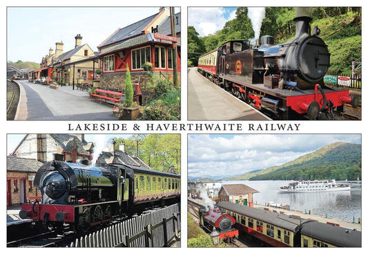 Lakeside & Haverthwaite Railway postcard | Great Stuff from Cardtoons