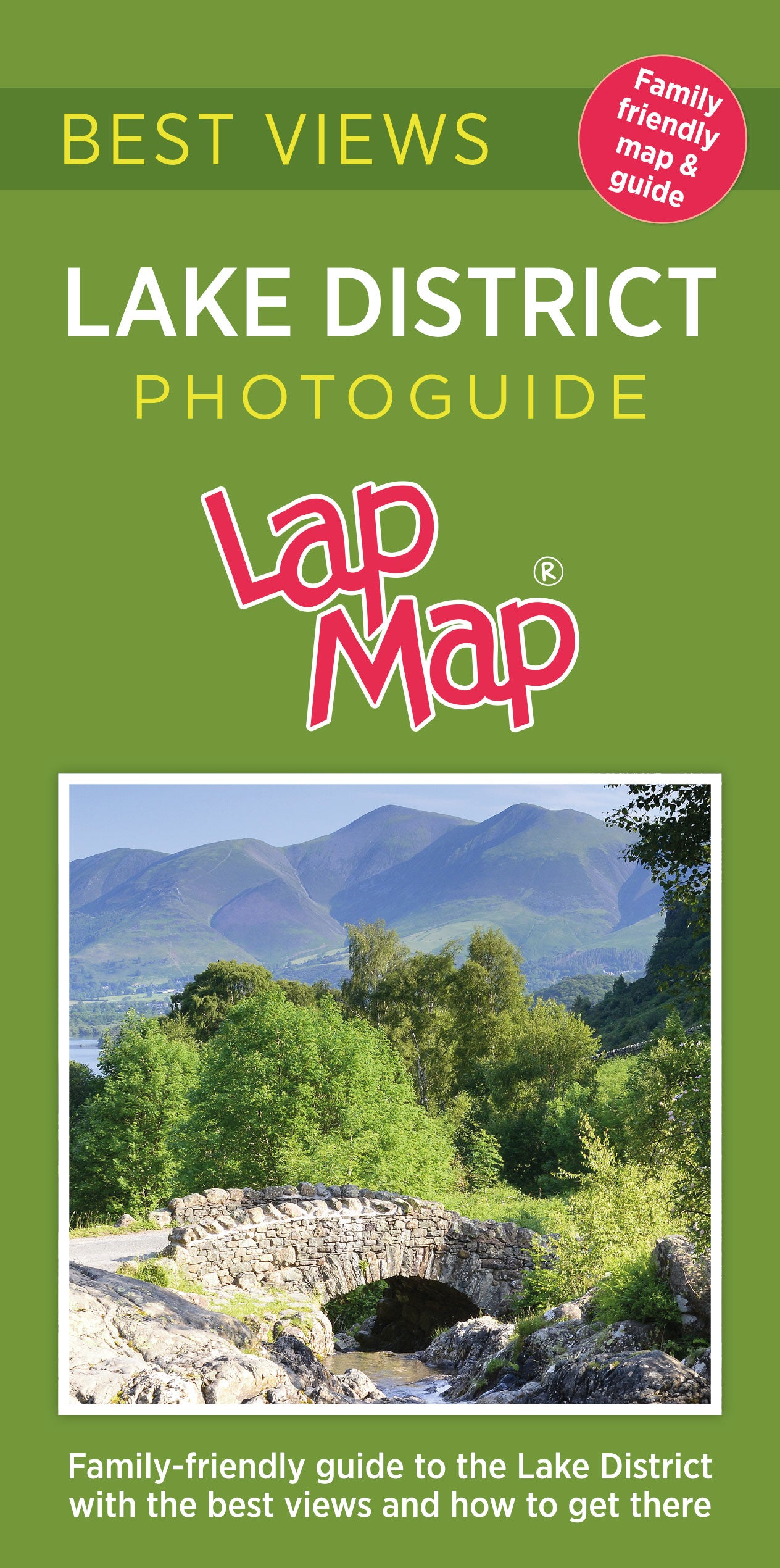 Best Views Lake District Photoguide Lap Map