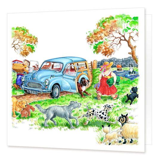 "Picnic Time" Greetings Card | Great Stuff from Cardtoons