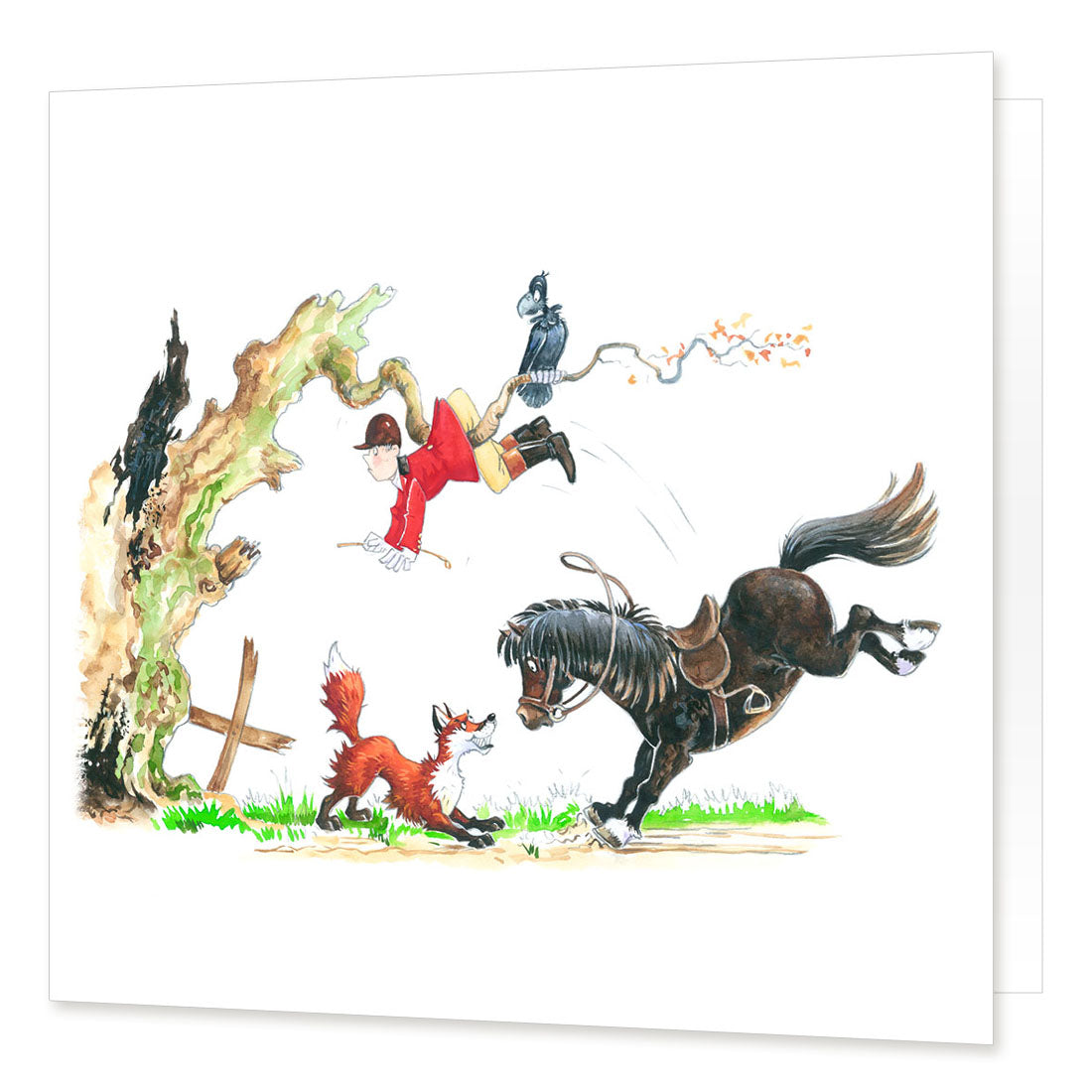 "Tally-Ho" Greetings Card | Great Stuff from Cardtoons