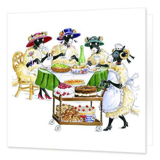 "Ladies Who Lunch" Greetings Card | Great Stuff from Cardtoons