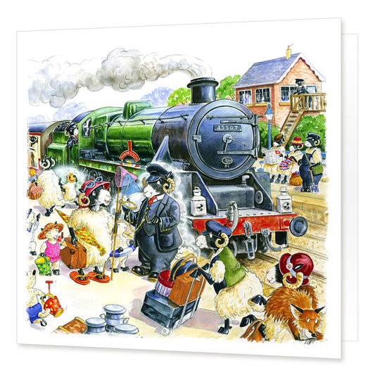 "Steam Special" Greetings Card | Great Stuff from Cardtoons