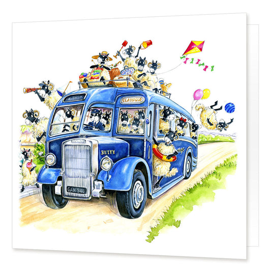 "On Tour" Greetings Card | Great Stuff from Cardtoons