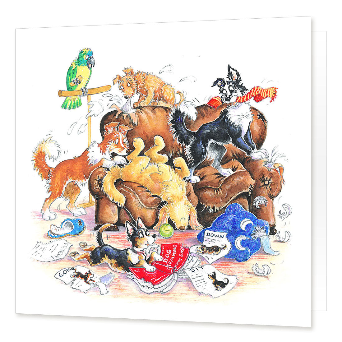 "Ripping Up The Rule Book" Greetings Card | Great Stuff from Cardtoons