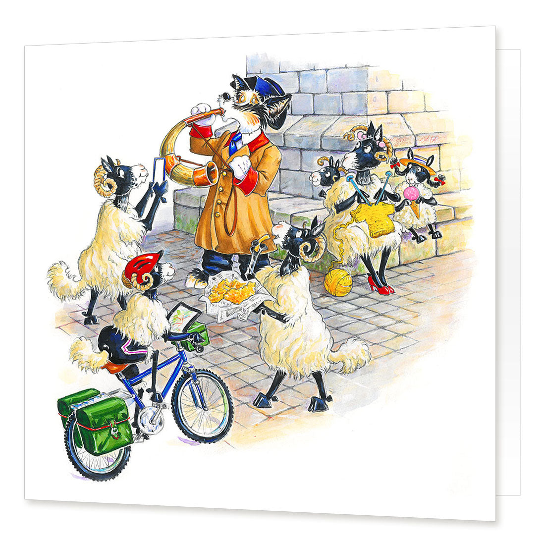 "Town Cryer" Greetings Card | Great Stuff from Cardtoons